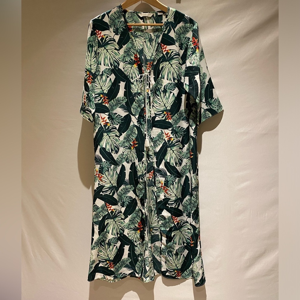 Rachel Zoe Tropical Cover-Up/Duster, OSFM